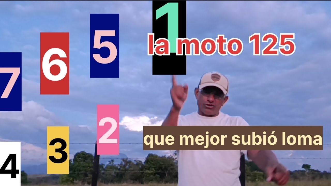 TOP 7: LA MOTO 125 MÁS EXTREMA QUE SUBIÓ EL ALTO DEL TRIUNFO EN UN CONTEO REGRESIVO