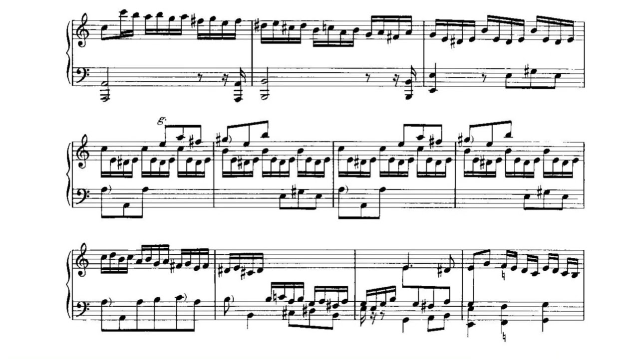 Rameau - Suite in A minor (Sergey Tanin) [Score]