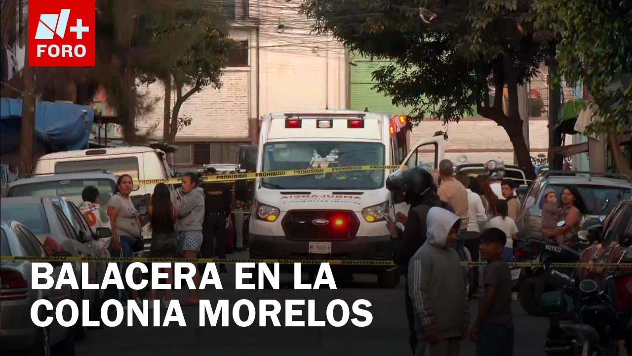 ¿Qué pasó en la Colonia Morelos? Menor es asesinado en tiroteo en CDMX