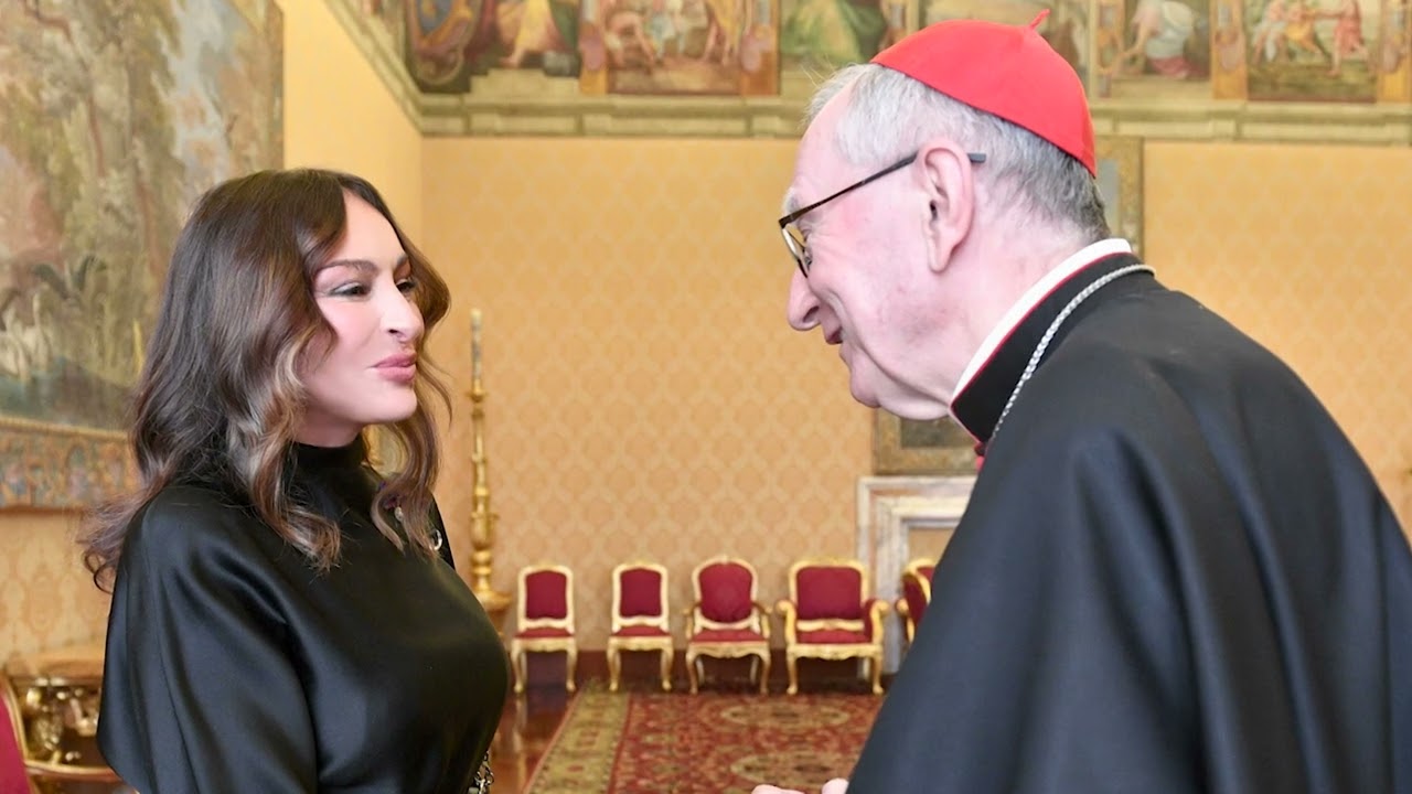 First Vice-President of Azerbaijan Mehriban Aliyeva met with Vatican&rsquo;s Secretary of State