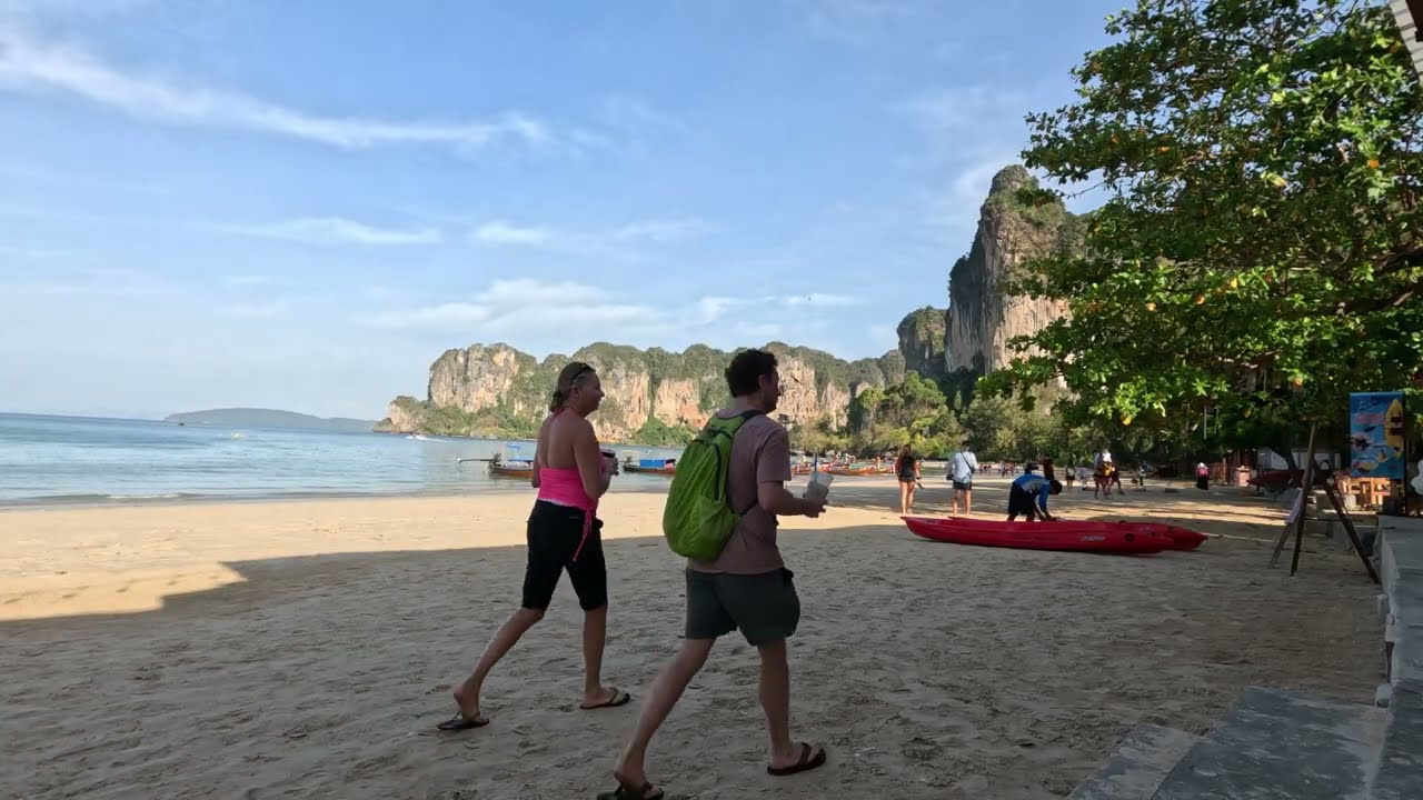 Quiet Morning at Railay Beach(라일레이의 조용한 아침) | Acoustic Music