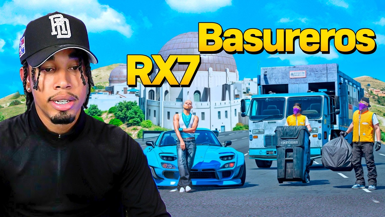 Nos vestimos De Basureros Para Hurtar El RX7 De Mis Oponentes En Gta Rp