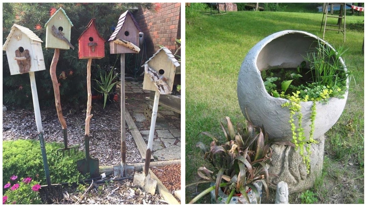 🪴 Simple Decor, Big Impact! Easy Ways to Decorate Your Garden!