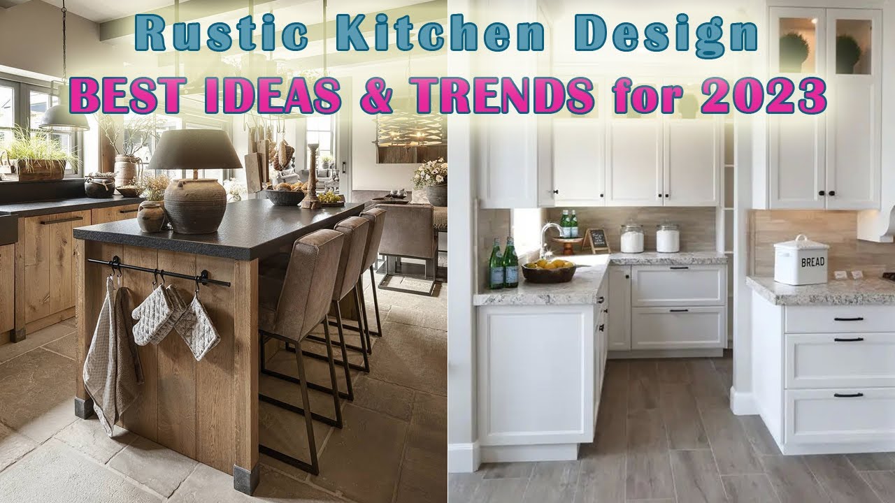 NEWEST Kitchen Trends 2023 | Rustic Kitchen Design Ideas 2023