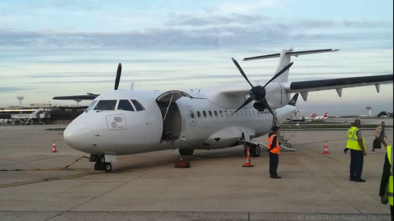 ATR 42-300 CS-DTO Lease Fly [first flight Lannion to Paris Orly operated by Chalair]