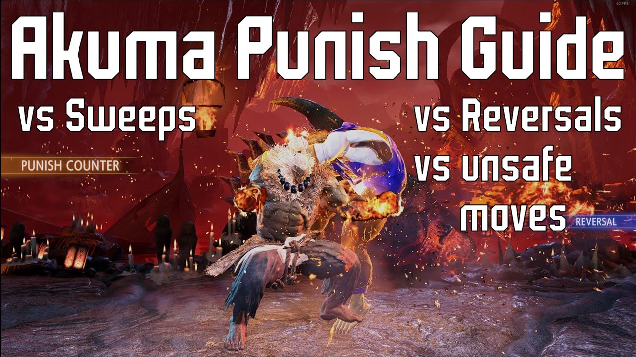 Akuma's Best Block Punishes (Akuma Guide) - Street Fighter 6
