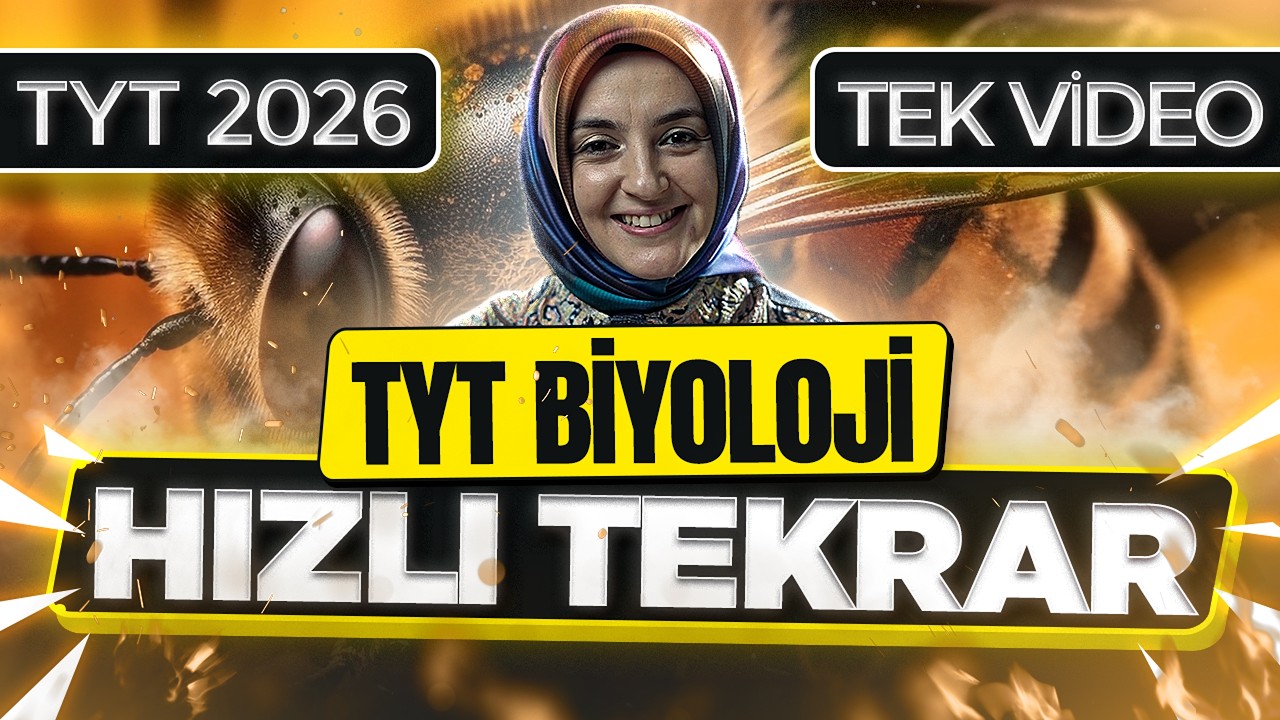 MS&Uuml; Biyoloji Son Tekrar 2026 | TYT Biyoloji Full Tekrar
