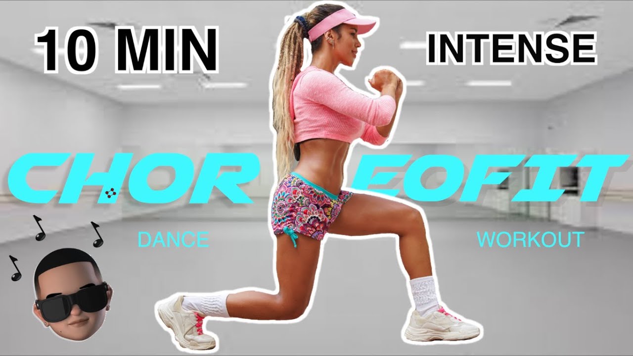 10 Min Reggaeton Dance Workout | Full Body | ChoreoFit
