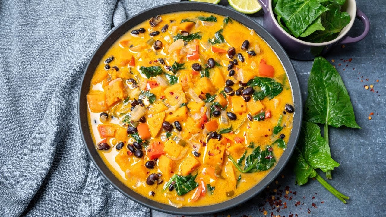 Black Bean and Sweet Potato Soup
