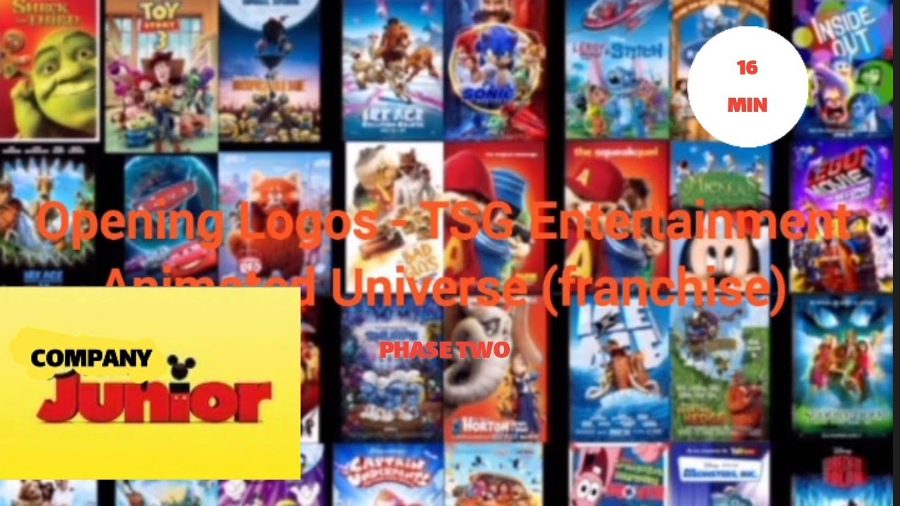 Opening Logos - TSG Entertainment Animated Movies: Phase Two
