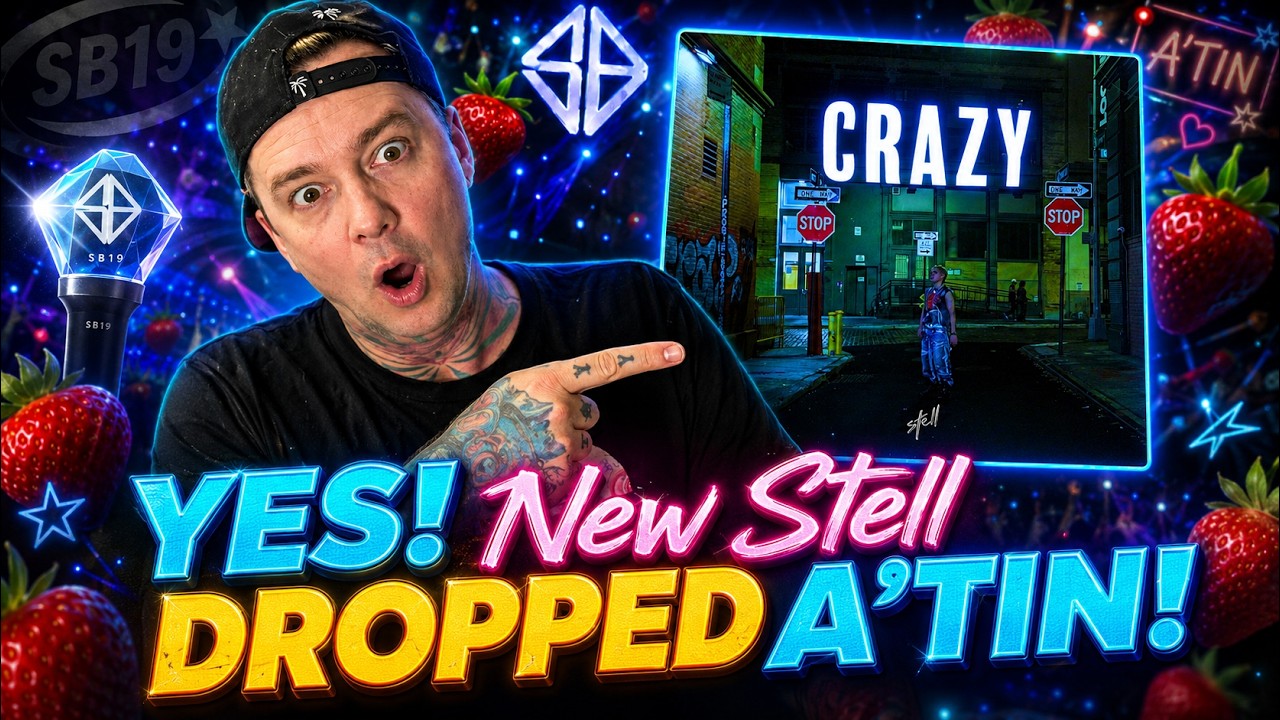Stell of SB19 - Crazy ( Reaction ) OFFICIAL LYRIC VIDEO
