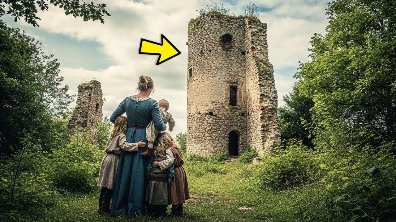 EINSAME WITWE floh auf Anordnung ihres Mannes in einen ABGELEGENEN TURM, und als sie eintrat…