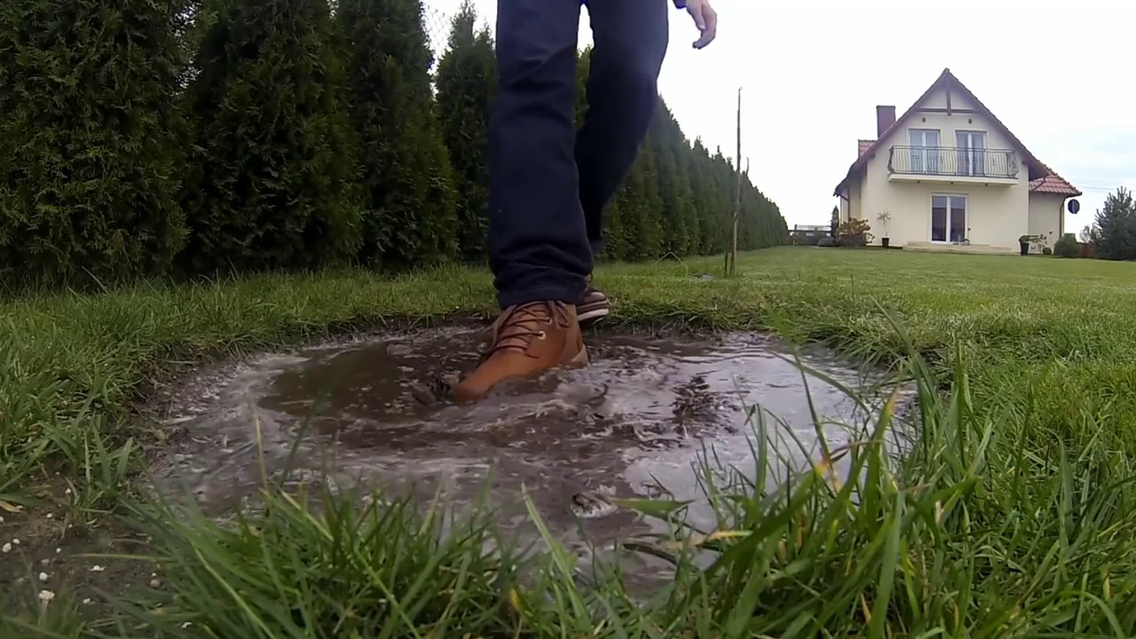 OBUWIE VS BŁOTO test nano impregnatu hydrofobowego www.centralstore.net