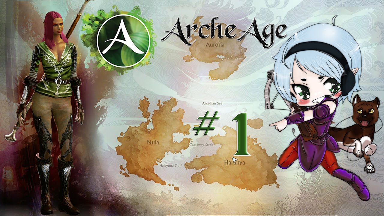 ArcheAge Let's Play - The LadyDeath Show! Episode 1