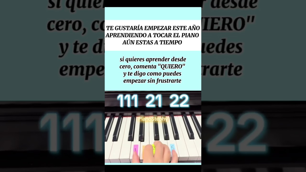 APRENDE A TOCAR EL PIANO DESDE CERO 🎹 