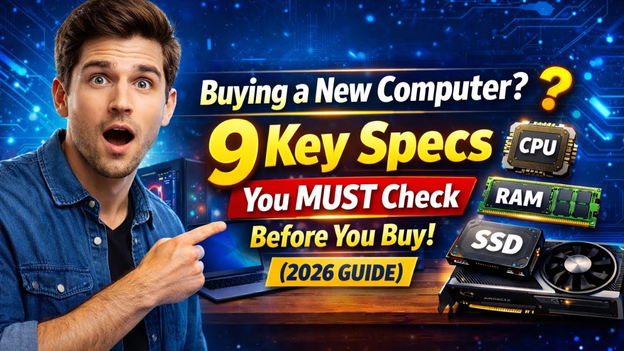 Buying a New Computer? 9 Key Specs You MUST Check Before You Buy 2026 Guide