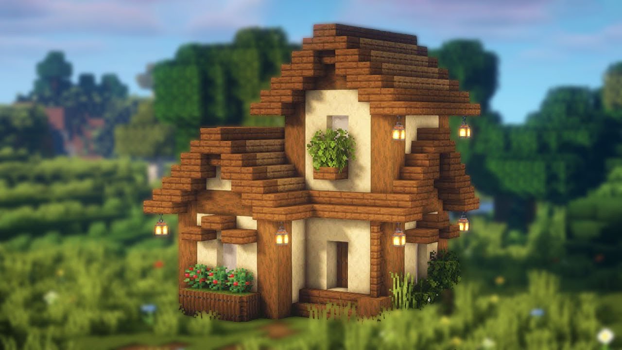 Minecraft | How to Build a Starter House | Minecraft Build Tutorial