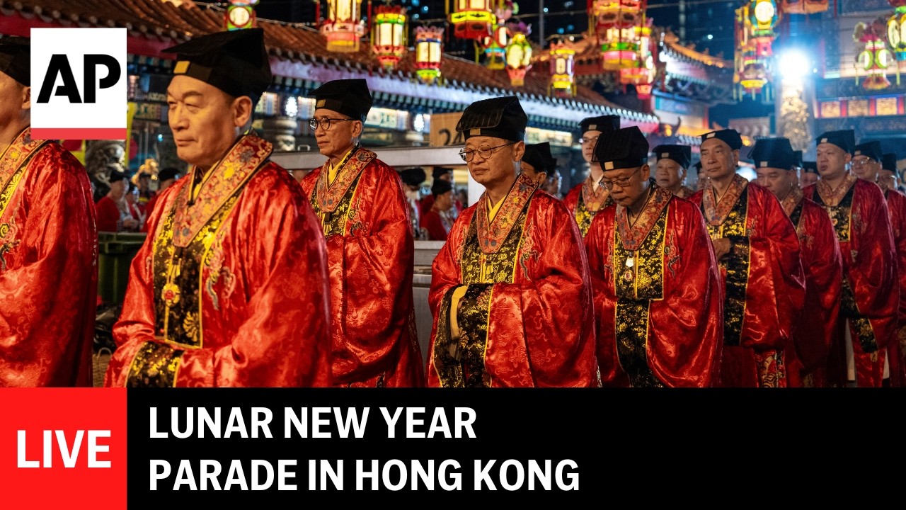 LIVE: Lunar New Year parade in Hong Kong