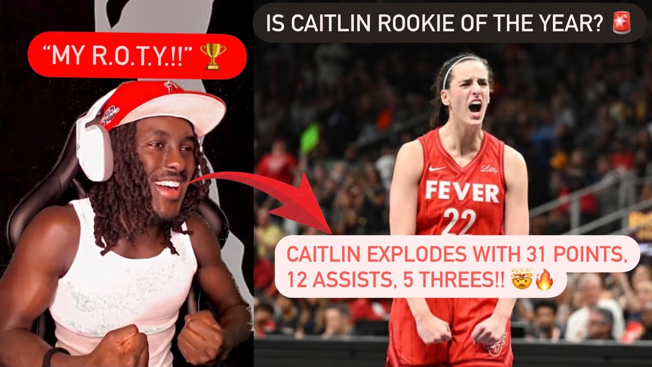 Caitlin Clark OWNS Angel Reese With A 31 Points Double Double!! Sky At Fever Highlights Reaction