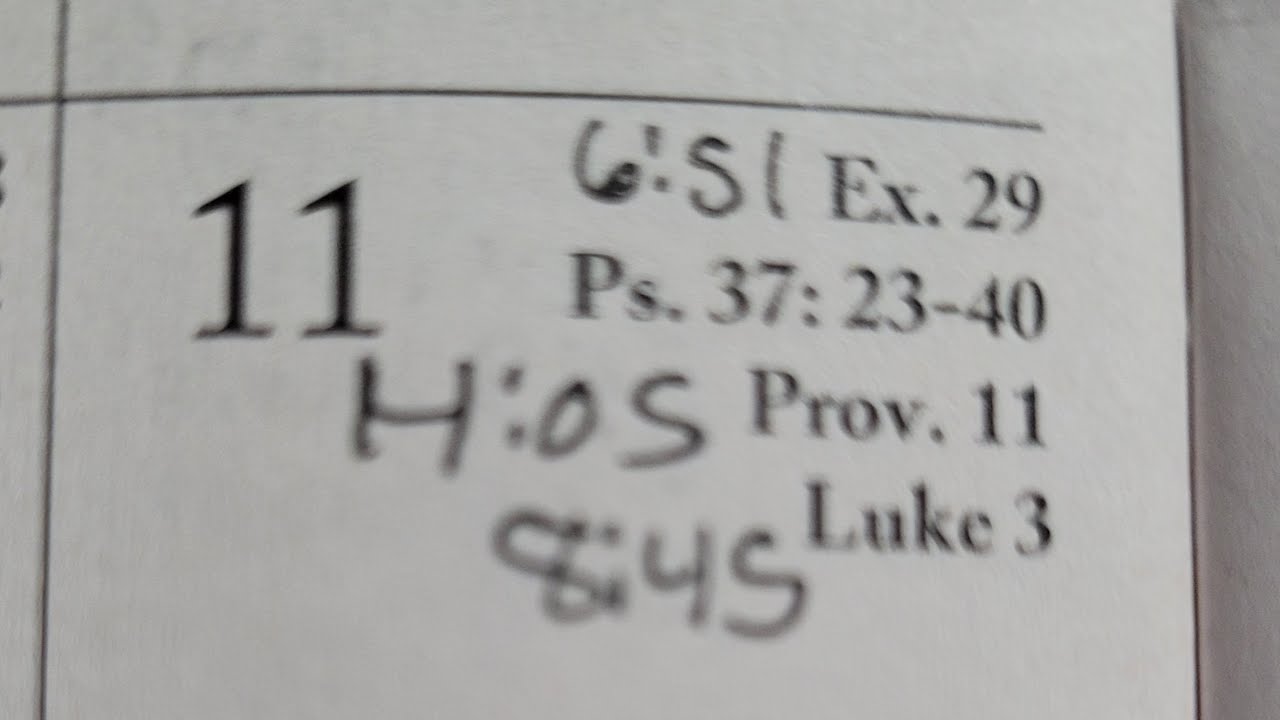 2.11.2026 Bible in a year
