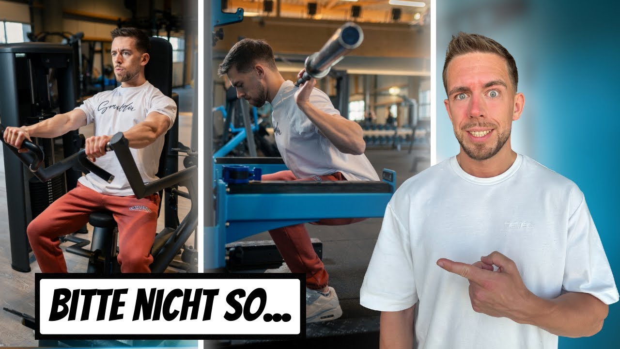 10 Fehler die wirklich JEDER beim Krafttraining macht