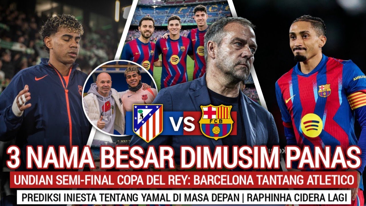 FINANSIAL MULAI MEMBAIK‼️Flick Menyerukan 3 Pemain Besar Untuk Tambal 3 Posisi🔥Raphinha Cedera Lagi🥲