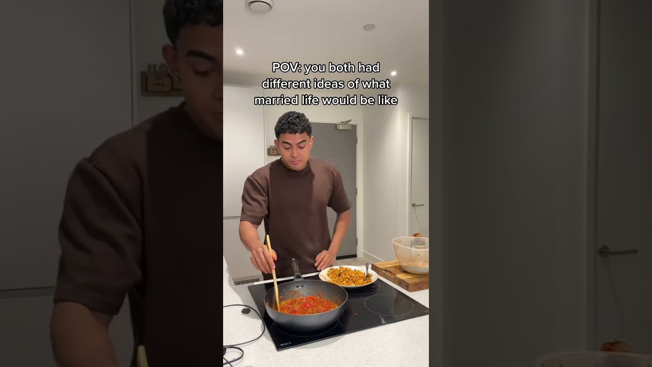 make sure the dinners on the table when I&rsquo;m back babe😘 and I took your card too #marriedlife #viral