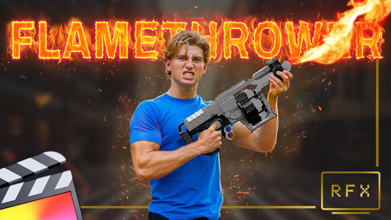 FLAMETHROWER Effect | Final Cut Pro X Tutorial