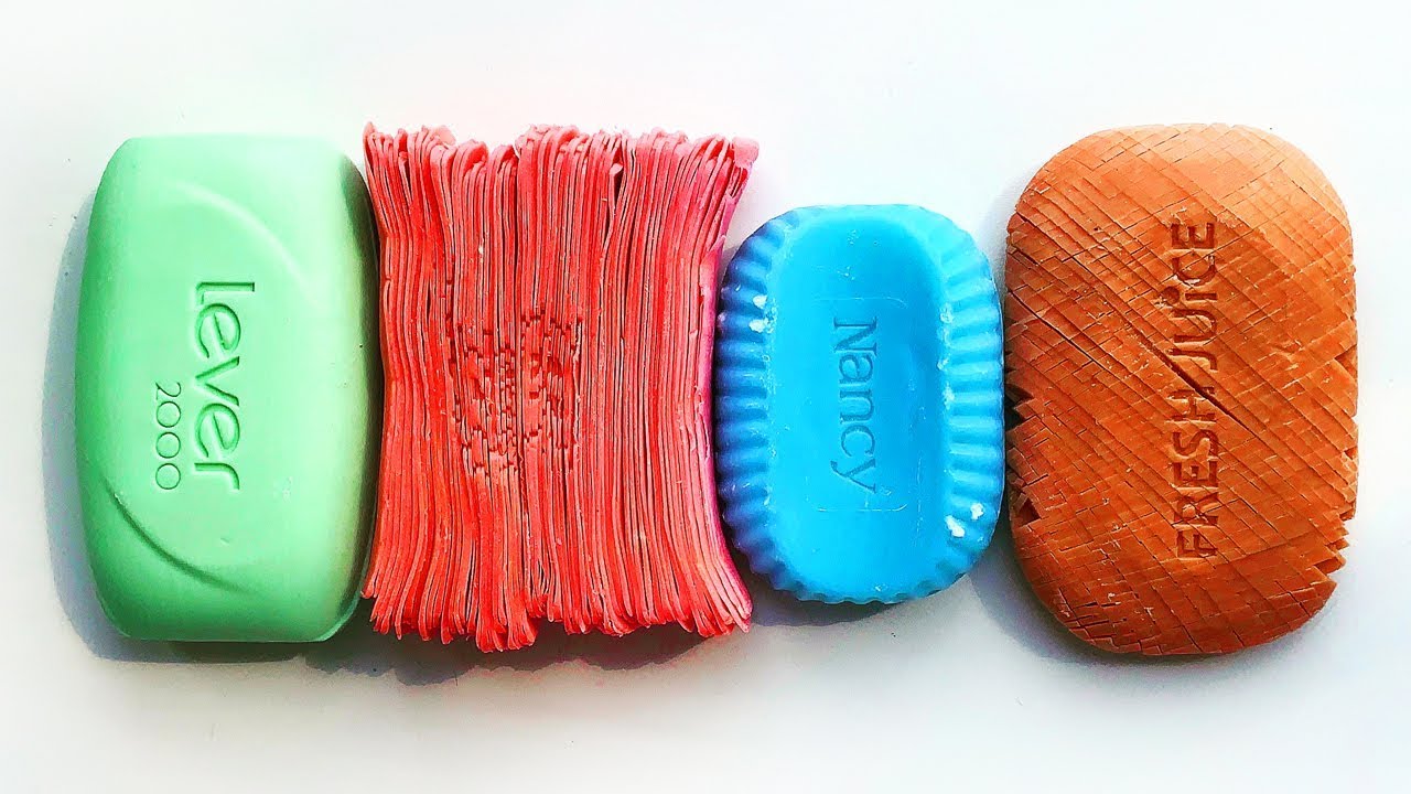 Dry Soap carving ASMR | relaxing sounds *no talking* | Satisfying ASMR video part 40