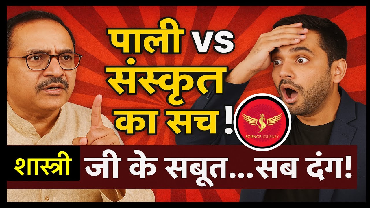 🔥पाली–संस्कृत बहस LIVE! शास्त्री जी के सबूत ने माहौल गरम कर दिया! SJ Sir.