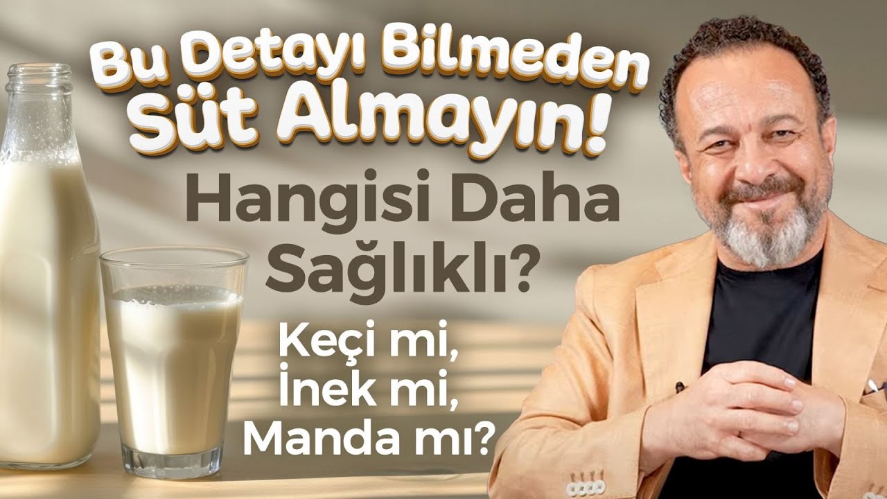 İçtiğiniz Sütün Fıtratı Değiştirildi Mi? Hangisi Daha Sağlıklı? İnek Mi, Keçi Mi? | Dr. Ümit Aktaş