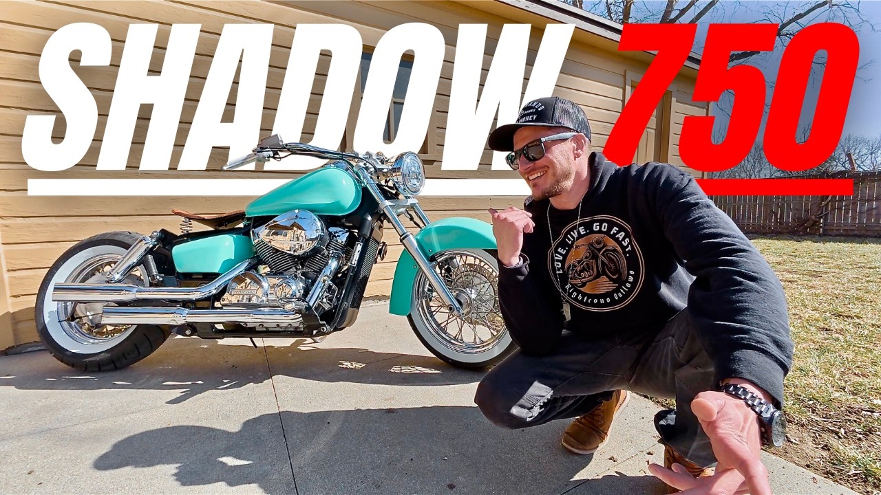Honda Shadow 750 &mdash; ЛУЧШИЙ мотоцикл, позвольте мне показать вам.