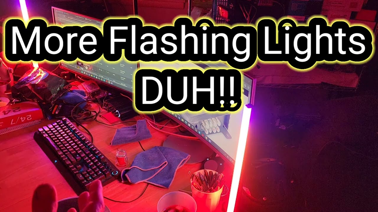 Govee RGBIC Gaming Light Bars H6047 with Smart Controller Unboxing Review Demonstration