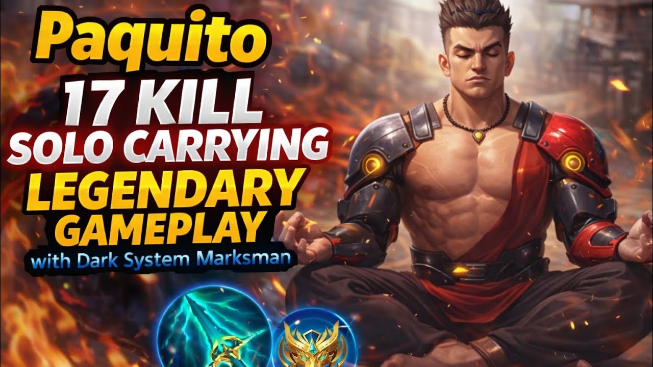 Paquito legendary solo carrying gameplay aginst darksystem🤧😱