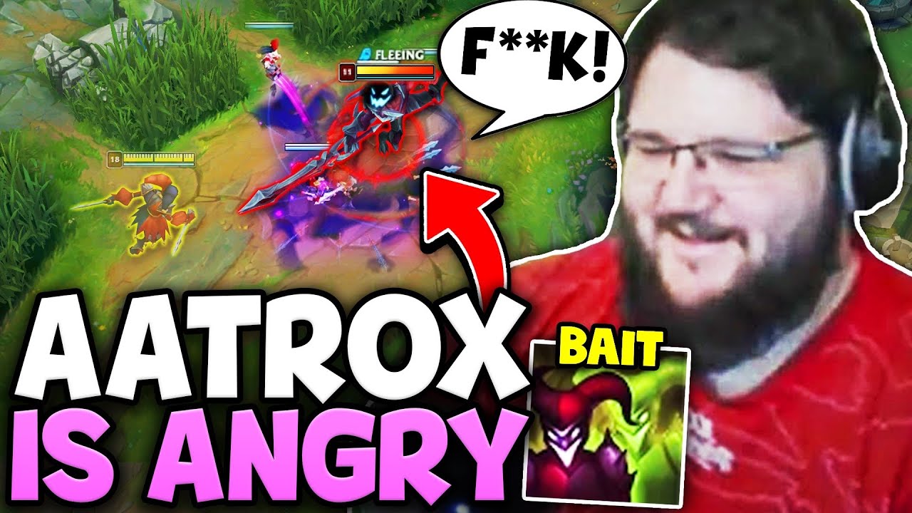 HOW TO MAKE AATROX PLAYERS SUFFER! (FT. HILARIOUS AP SHACO BAITS)