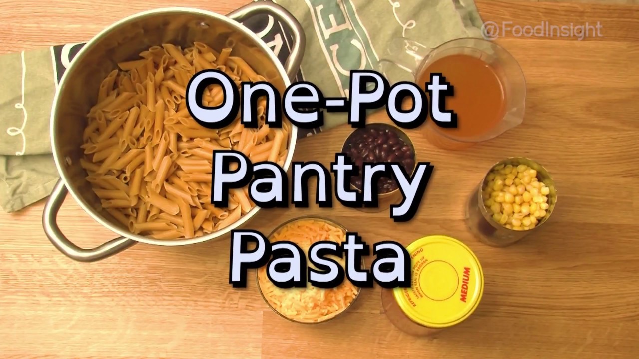 Spring Clean Your Pantry: One Pot Pantry Pasta