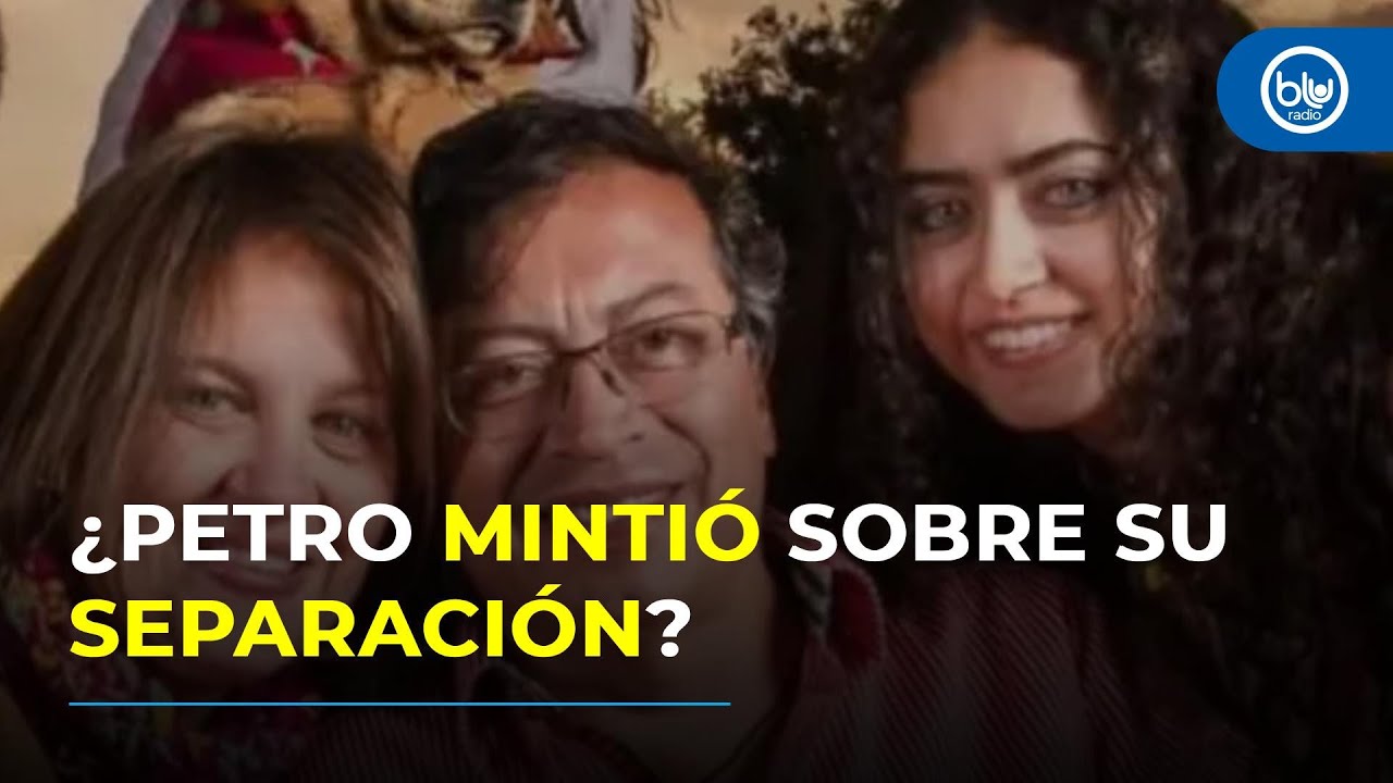 ¿Es falso que Petro y Verónica Alcocer estén separados? Crece el escándalo tras su declaración