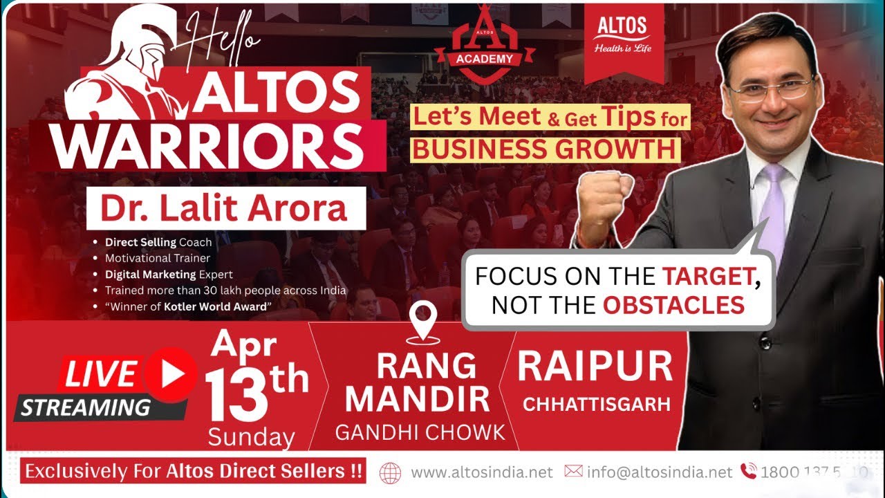 Live Business Building Program, Raipur