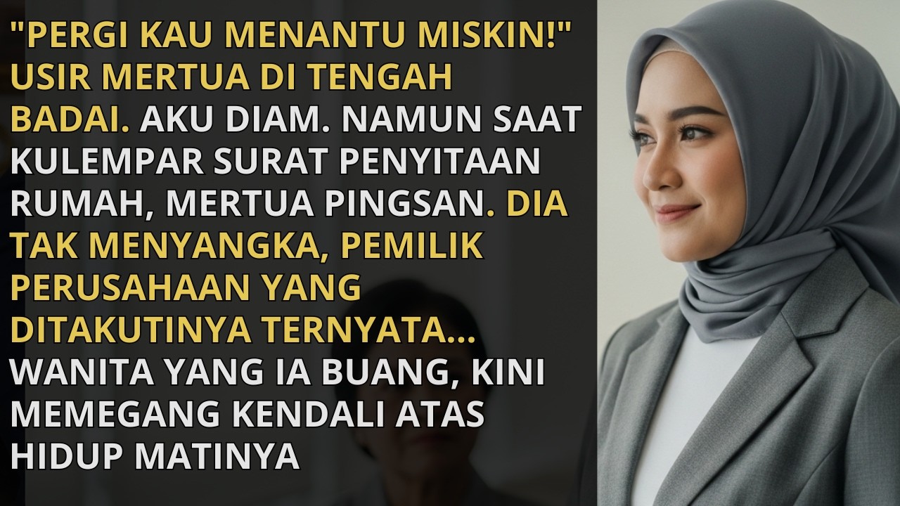 Aku Dihina & Diusir Saat Hujan, Mertua Pingsan Tahu Siapa Aku Sebenarnya!