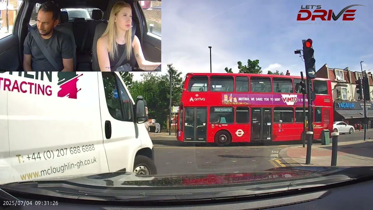 Part of test route Wood Green DTC