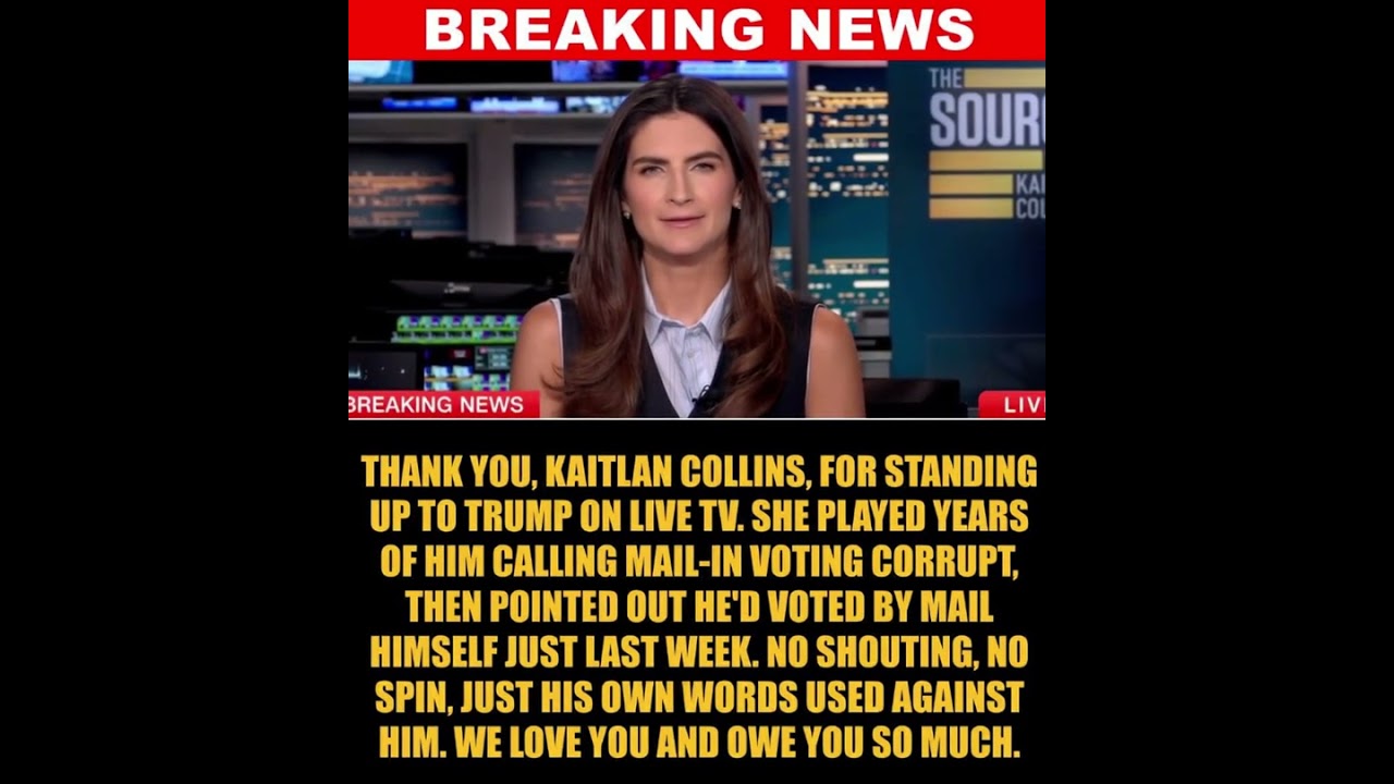 Trump vs. His Own Words: Mail-in voting exposed #trump #kaitlancollins #breaking