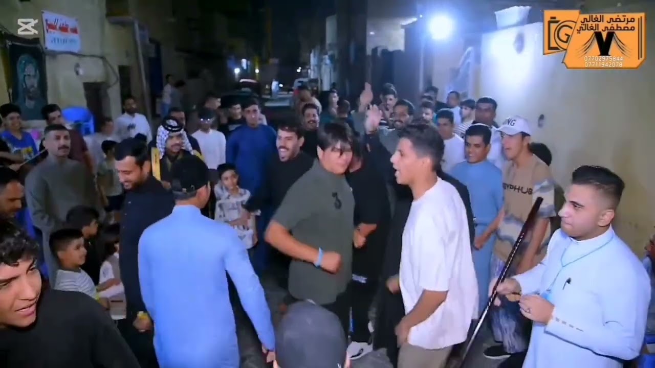 المهوال مرتضى السالم وعباس الفريجي عرس العبادي