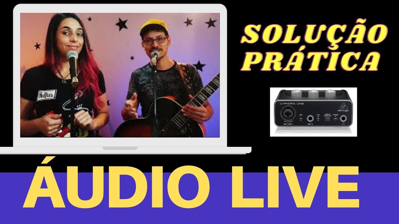 Como fazer live com áudio profissional [SOLUÇÃO PRÁTICA] - Produtos na Descrição