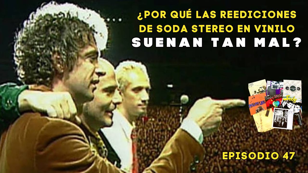 ¿Por qué las reediciones de Soda Stereo en vinilo suenan tan mal?