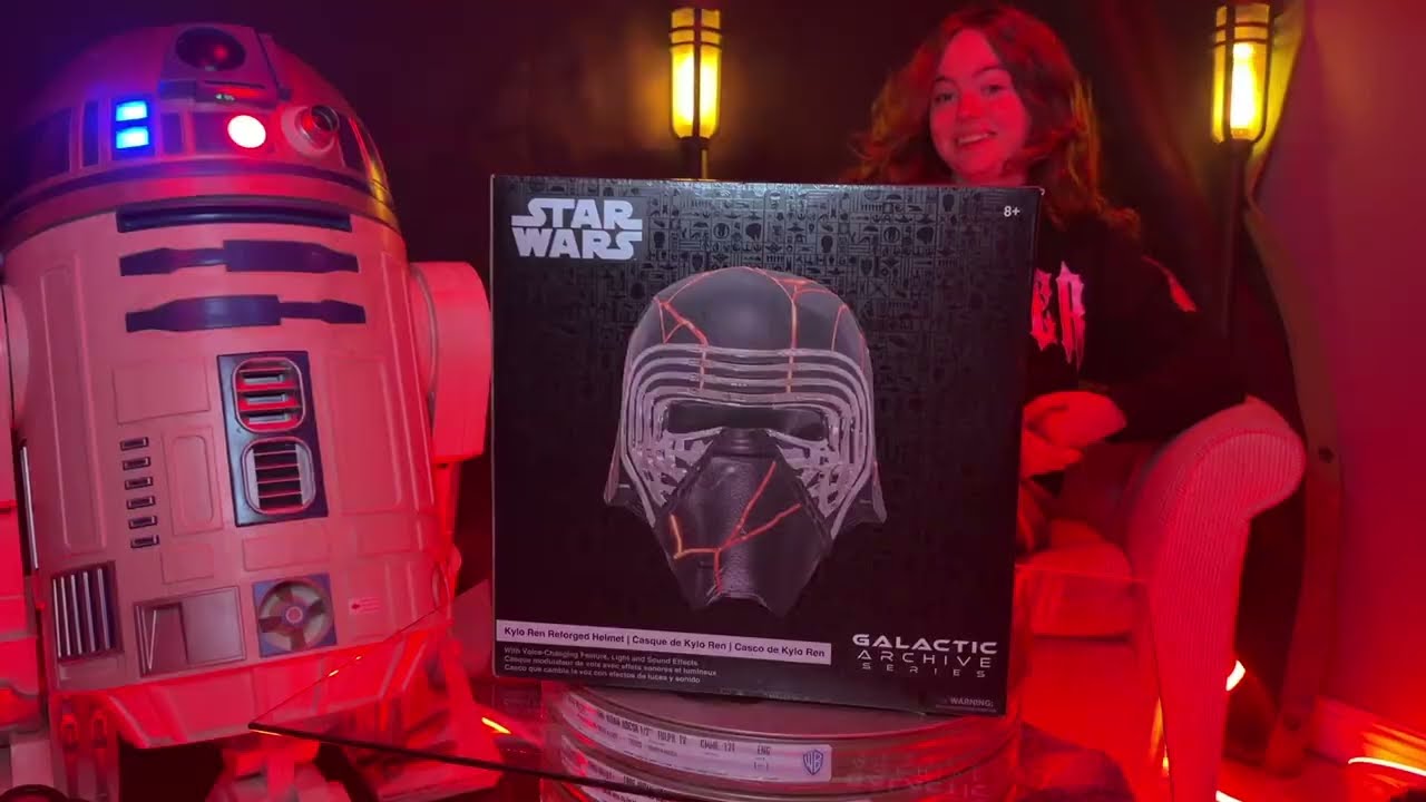 Unboxing Kylo Ren Reforged Helmet from the Galactic Archive Series