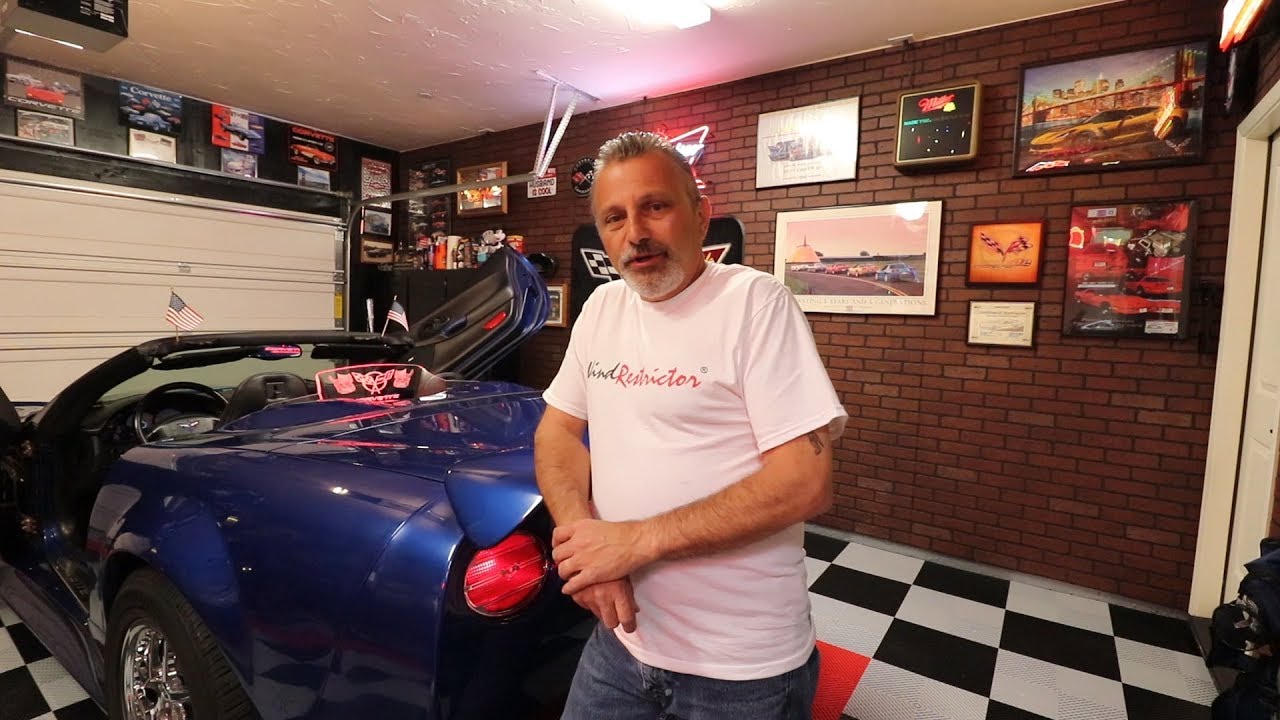 Как установить ветровой экран WindRestrictor на кабриолет Corvette C5 со скидками