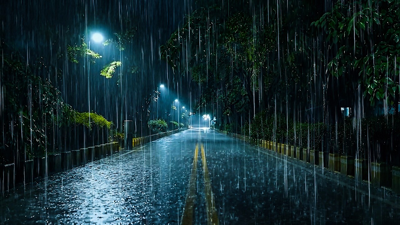 Cozy Sound of Rain for Sleep│Calming│Gentle Rain│White Noise│Relaxing Sound | Study