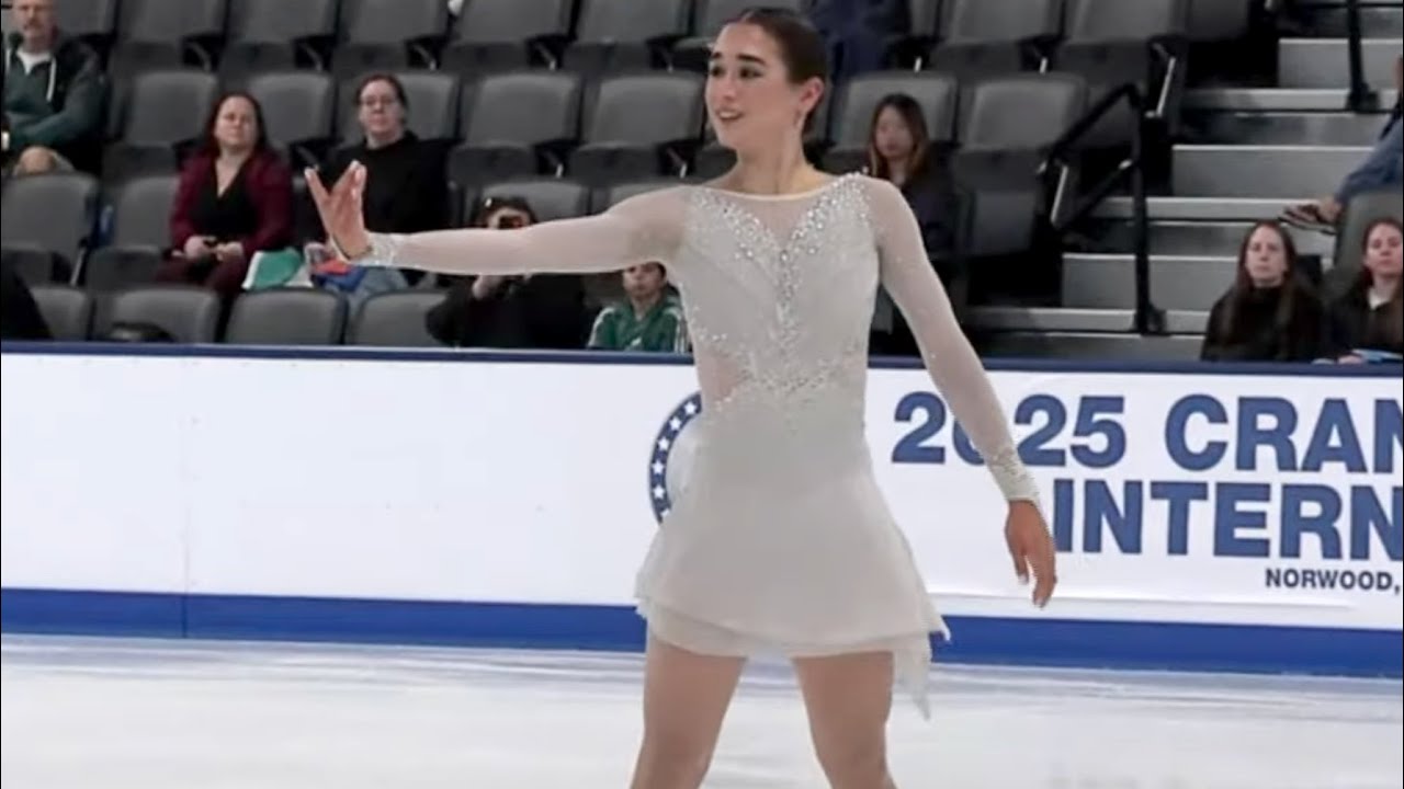 Andrea ASTRAIN MAYNEZ | Senior Women Free Skate | 2025 Cranberry Cup International