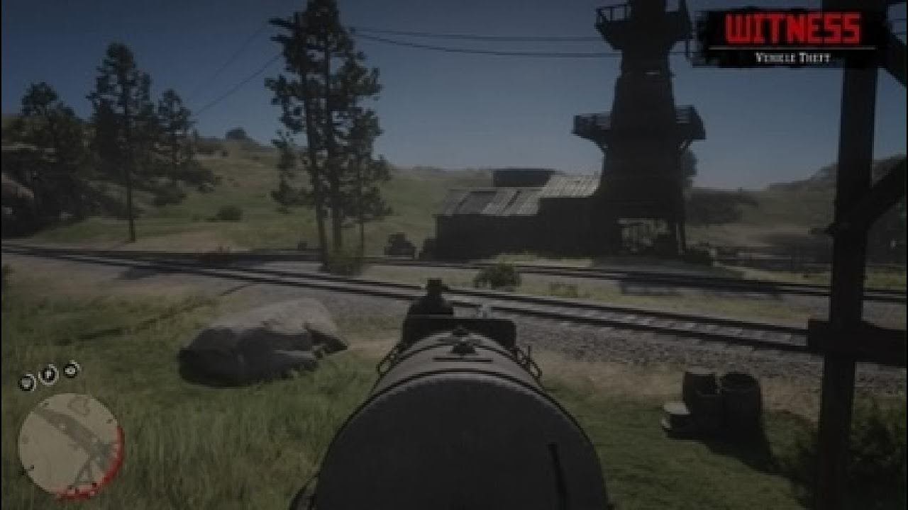 Red Dead Redemption 2_Another.Video on fire.