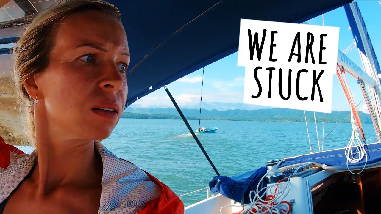 The one where we RUN our SAILBOAT AGROUND